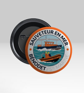 Badge SNSM Bénodet/Sainte-Marine