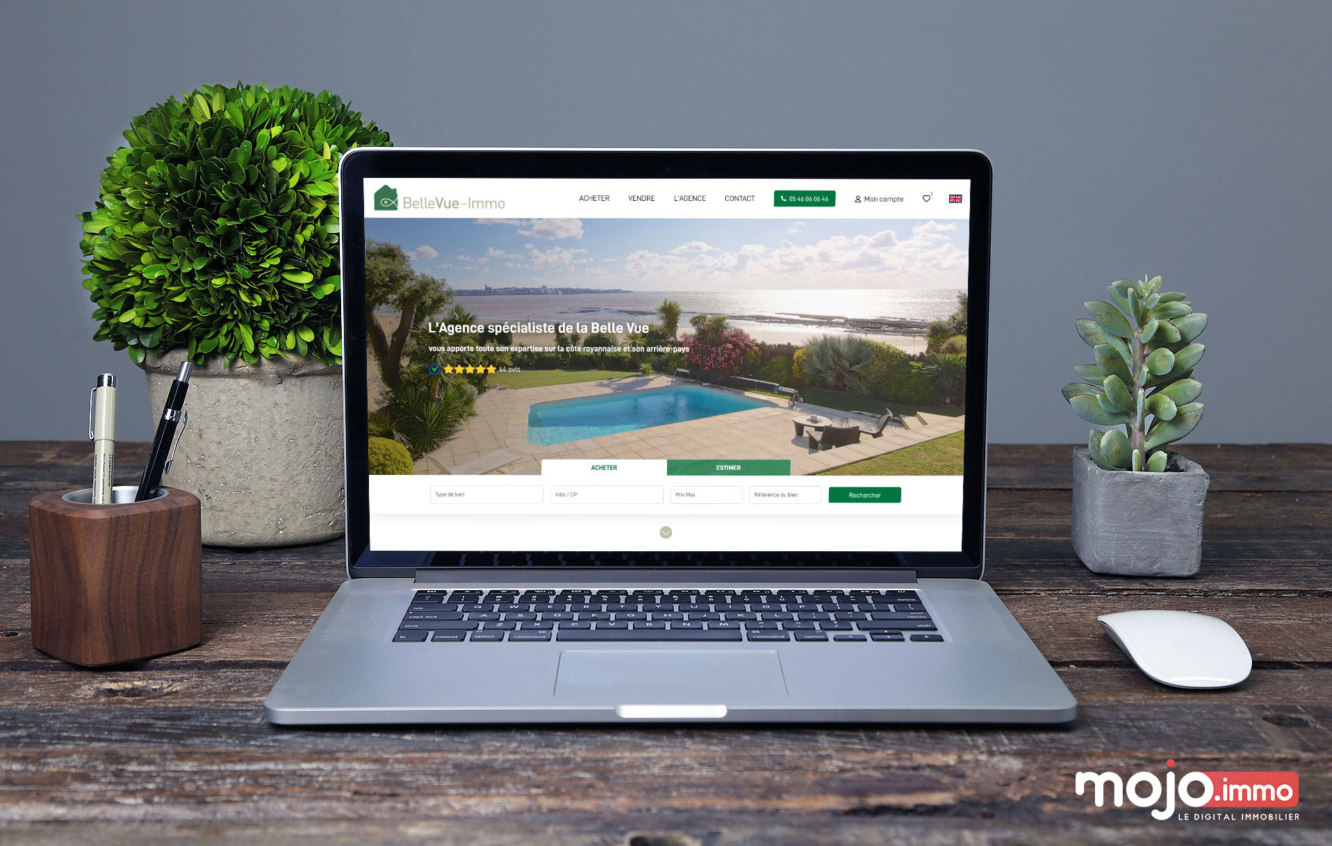 bellevue-immo webdesign