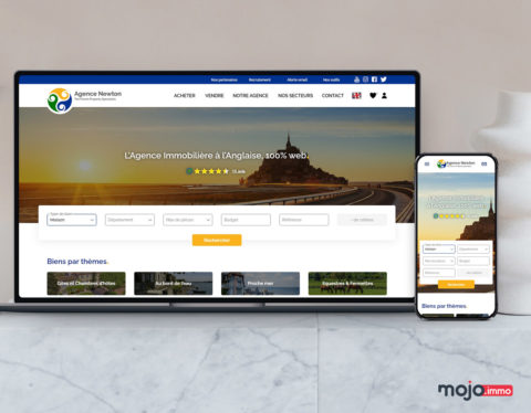 Webdesign site immobilier