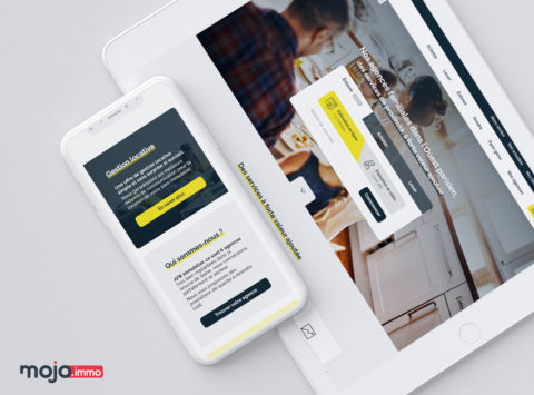 Webdesign site immobilier