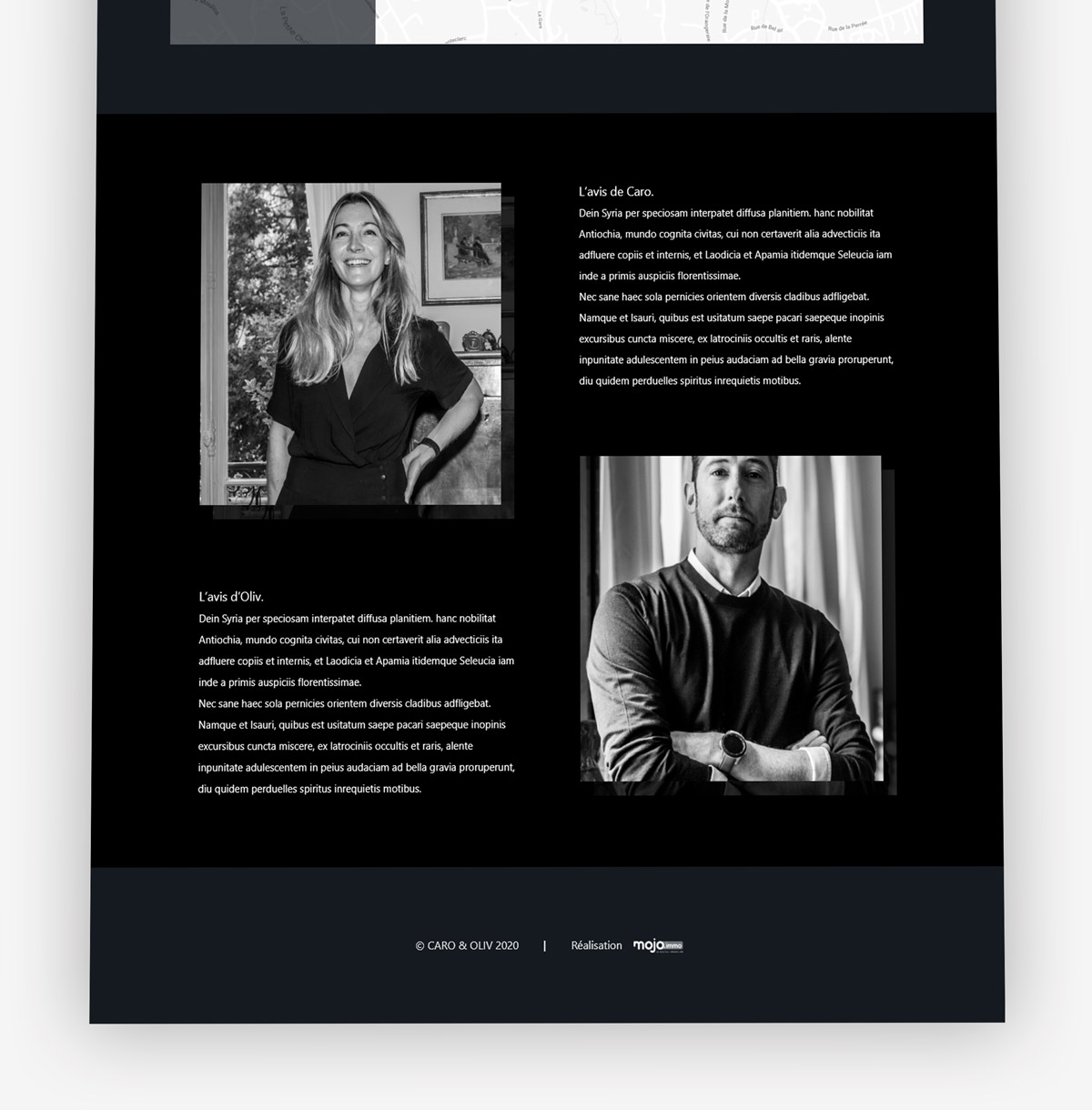 Webdesign site immobilier