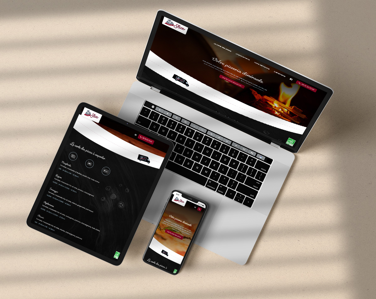 Webdesign site food-truck