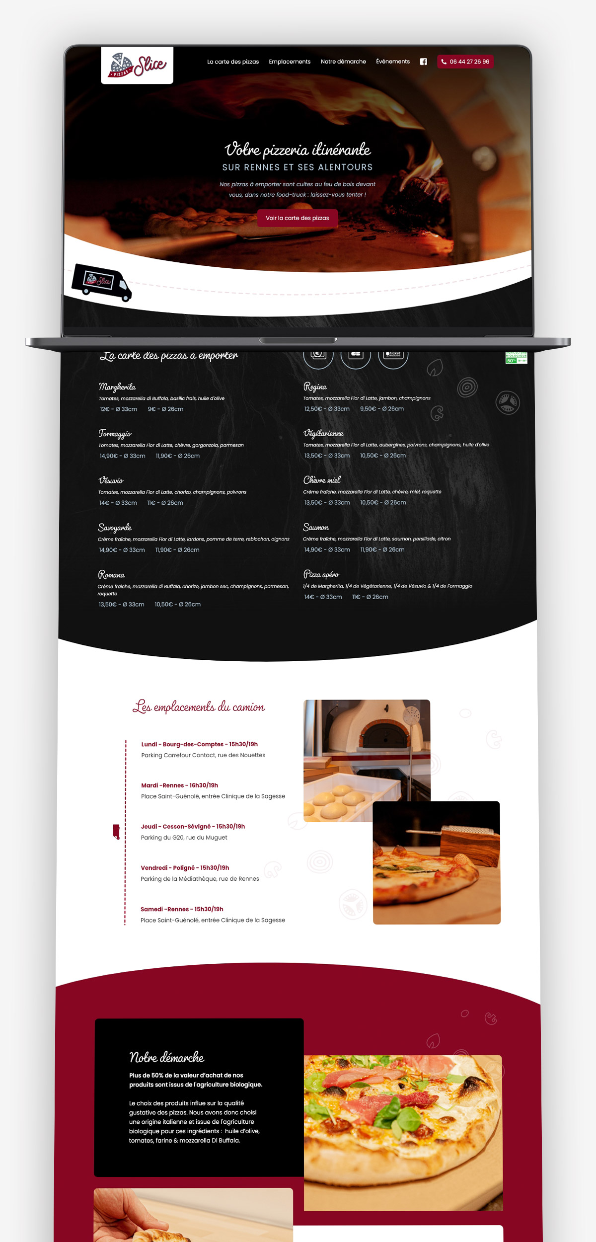 Création site internet restauration