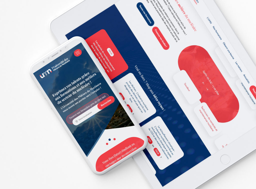 Université webdesign responsive