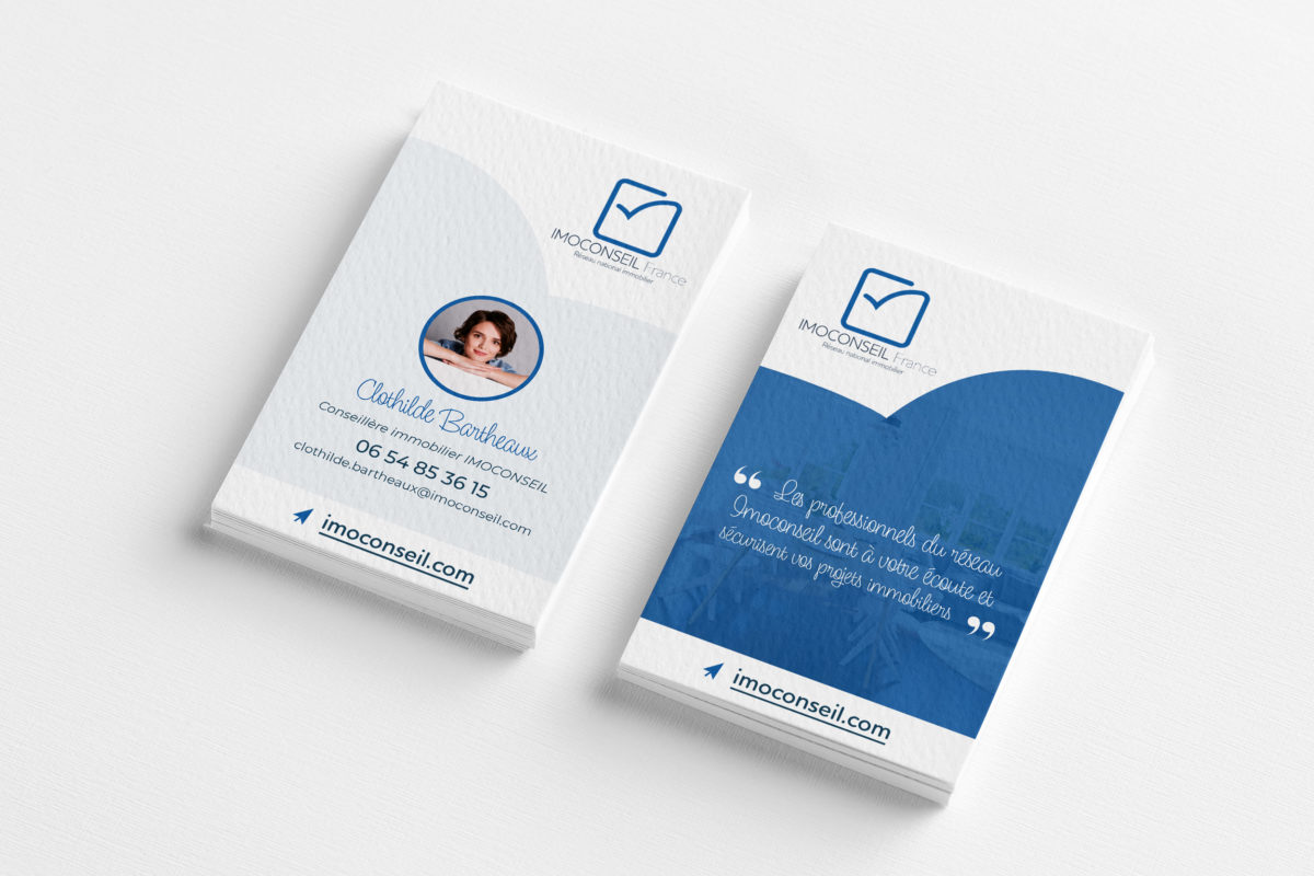 Création cartes de visite