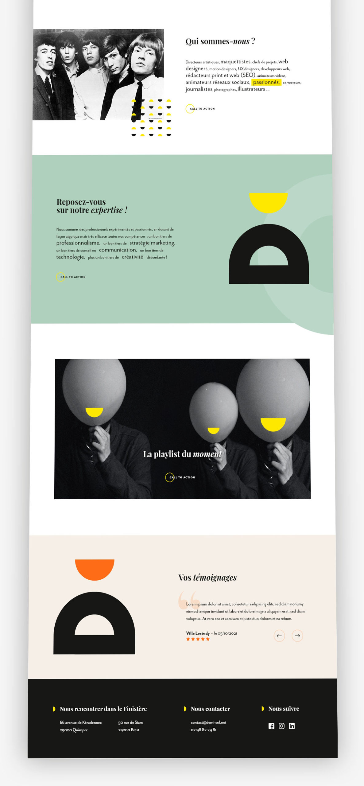 Webdesign agence de communication