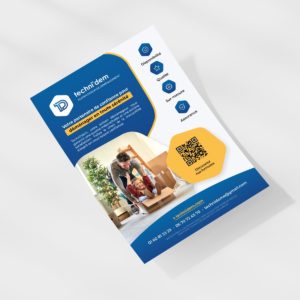 Création flyer - artisan déménageur